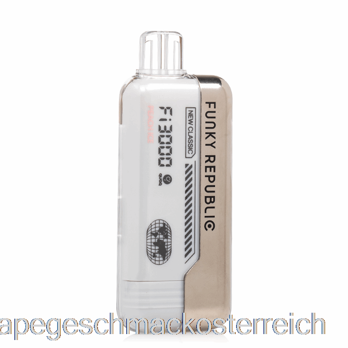 Funky Republic Fi3000 Einweg-Peach-Eis-Vape-Geschmack